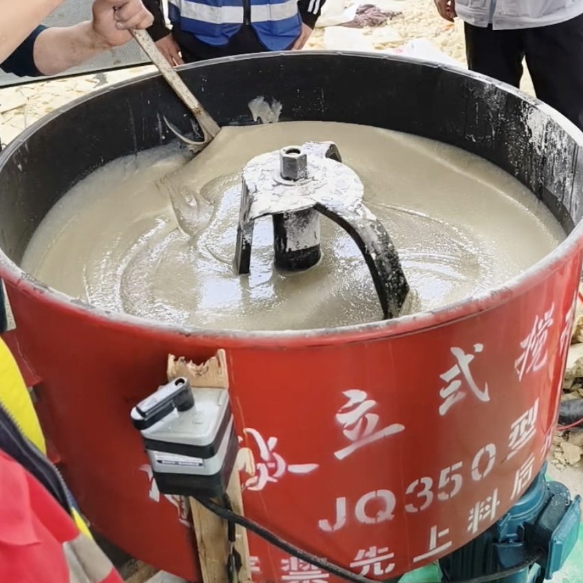 宏伟汽轮机余热压缩机导热油设备底座耐高温环氧树脂灌浆料